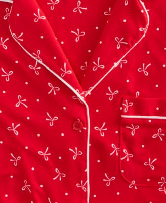 Women's Jersey Printed Long Sleeve Sleepshirt