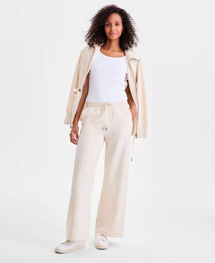 Women's Luxsoft Fleece Drawstring-Waist Pants - thumbnail 3