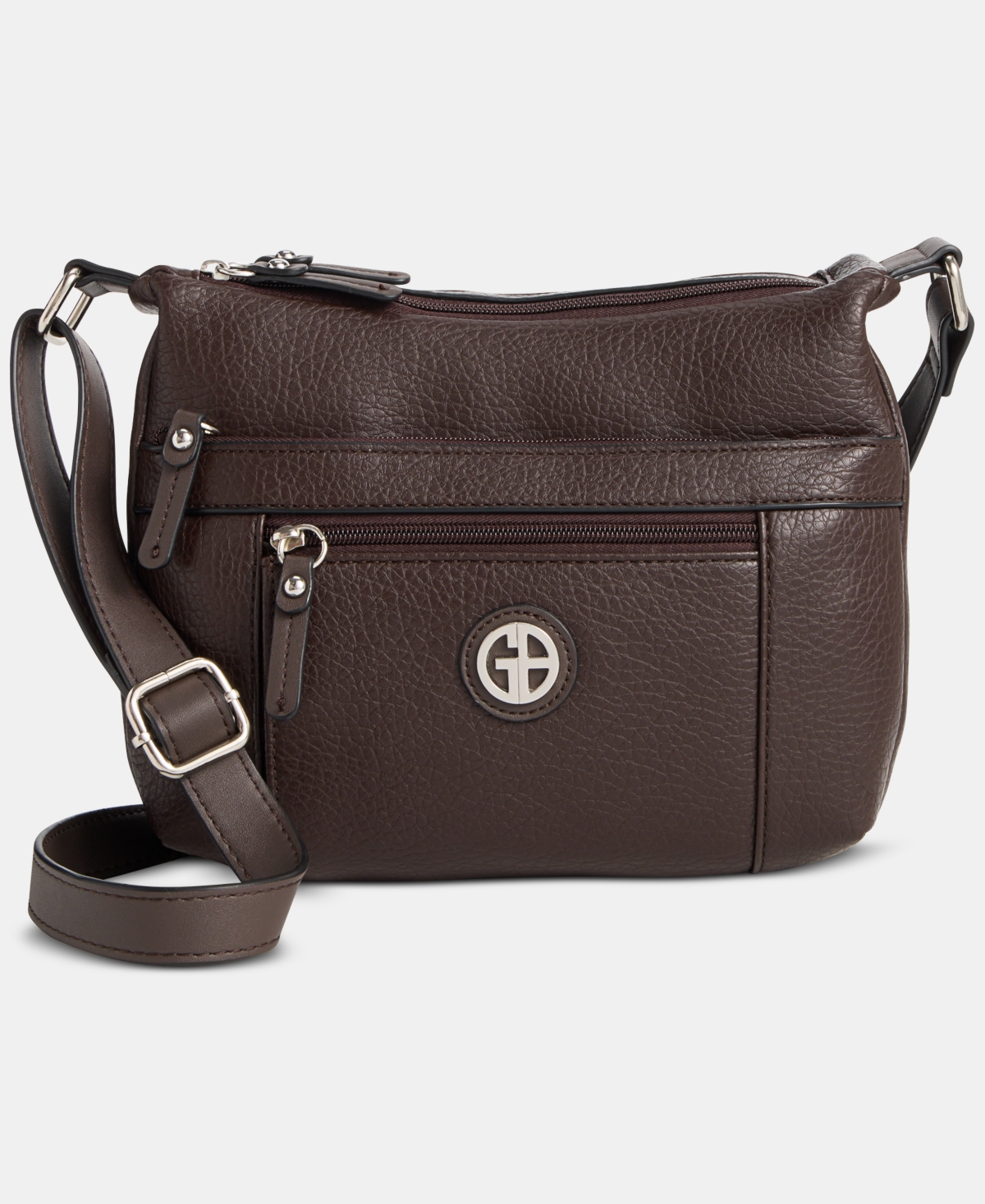 Giani Bernini Small Pebble Hobo Bag, Macy's Exclusive In Brown