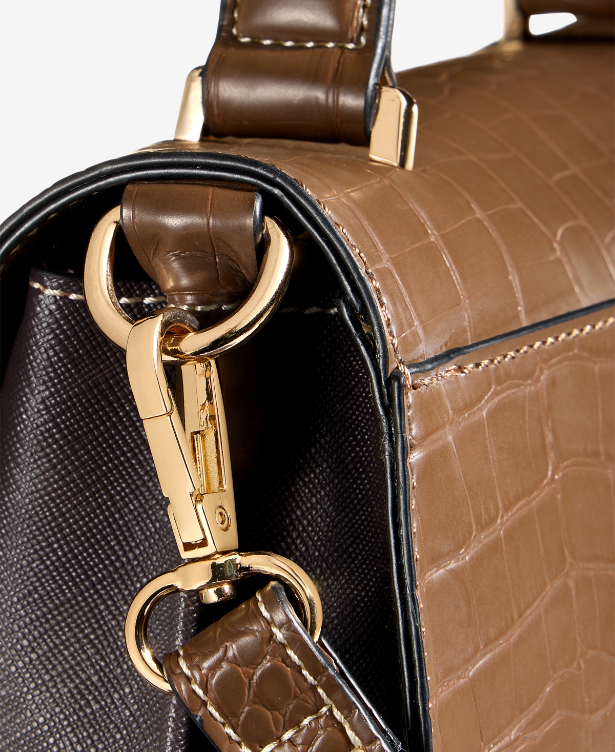 Giani Bernini Small Monogram Top Handle Crossbody, Macy's Exclusive