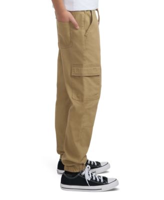 Big Boys Relaxed Fit Drawstring Cargo Jogger Pants