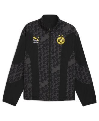 x Kid Super Men's Black Borussia Dortmund 2025 FIFA Club World Cup Reversible Full-Zip Jacket