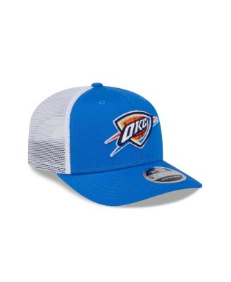 帽子 OSAKEMAN explorehat New Era Men's Blue/White Oklahoma City Thunder 9SEVENTY