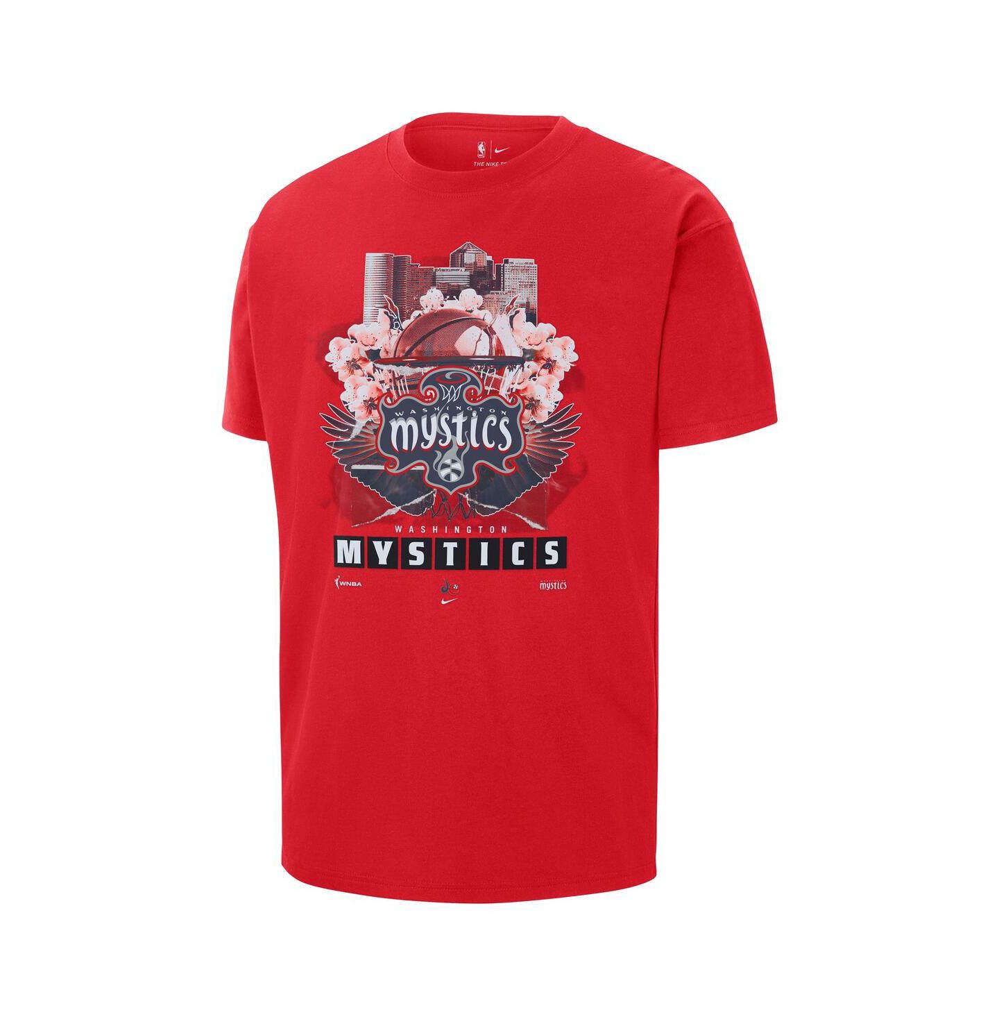 Мужская футболка Nike Red Washington Mystics Original Content Max90 — фото 3