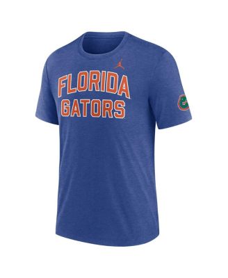 Men's Heather Royal Florida Gators Campus Collegiate Block Tri-Blend T-Shirt