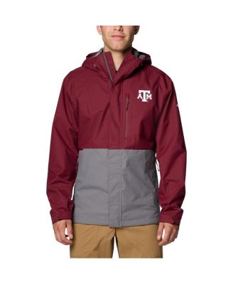 Columbia - Men's Maroon Texas A&M Aggies Field Bound Omni-Tech Full-Zip Jacket