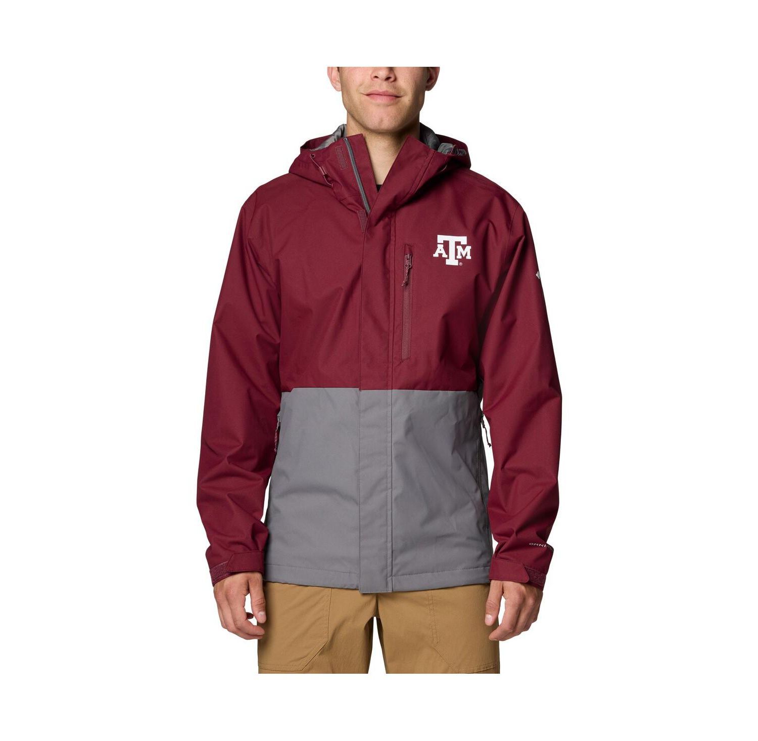 Men's Maroon Texas A&M Aggies Field Bound Omni-Tech Full-Zip Jacket