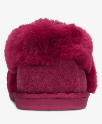 Women's Faux-Fur-Lined Slippers, Macy's Exclusive