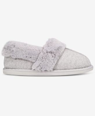 Women's Faux-Fur-Lined Slippers, Macy's Exclusive