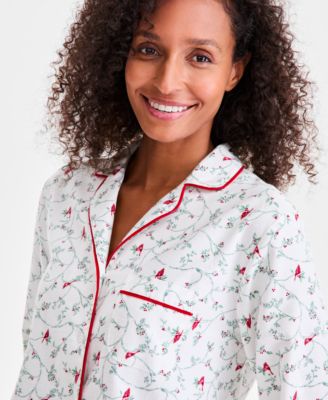 Women's 2-Pc. Cotton Flannel Packaged Pajamas Set, Created for Macy's