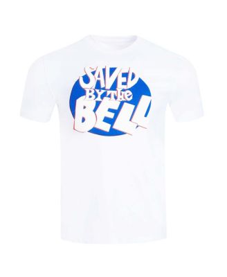 Men's White Saved by the Bell Class Photo T-Shirt