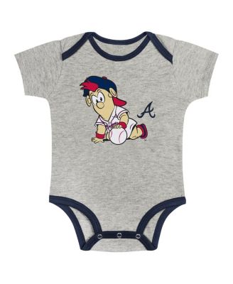 Baby Boys and Girls 2-Pack Atlanta Braves Play Ball Bodysuit