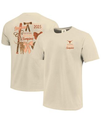 Comfort Colors - Women's Natural Texas Longhorns 2025 NCAA Softball Women's College World Series Champions T-Shirt