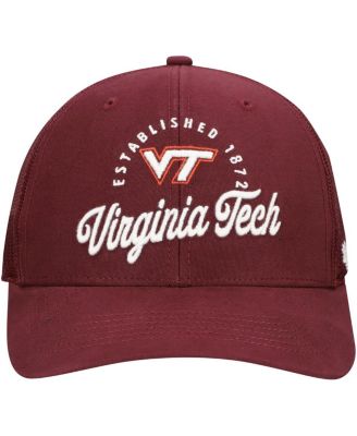 Men's Maroon Virginia Tech Hokies Pitstop Trucker Adjustable Hat