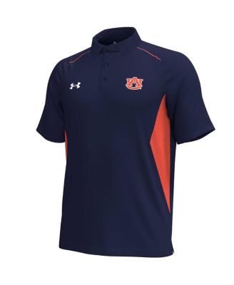 Men's Navy Auburn Tigers Title Performance Polo Shirt