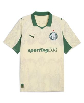 x Kid Super Big Boys and Girls Cream SE Palmeiras 2025 FIFA Club World Cup Replica Jersey