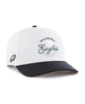 '47 Brand - Men's White/Black Philadelphia Eagles Gimmie Golf Hitch Rope Adjustable Hat