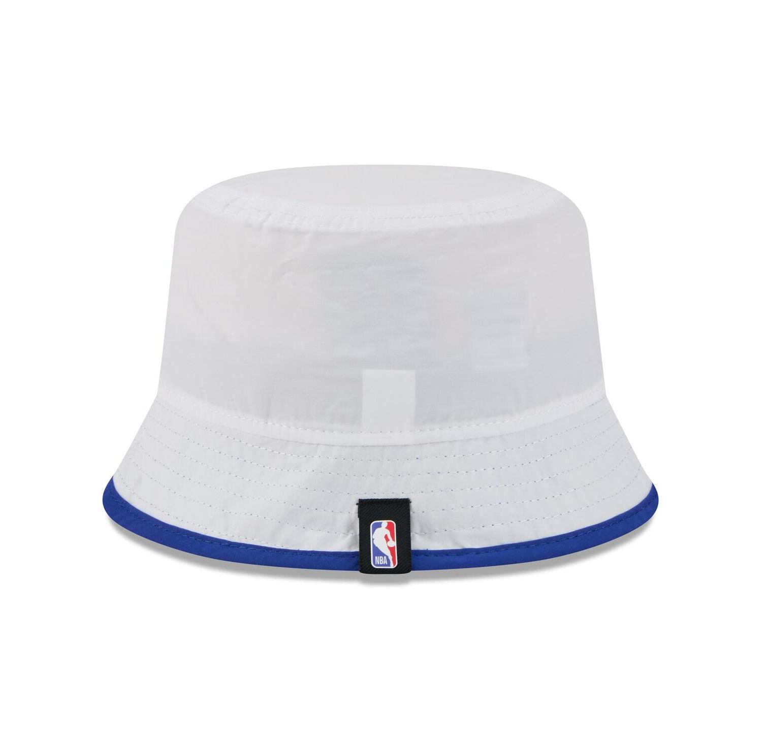 Men's White/Royal Golden State Warriors 2025 NBA Draft Nylon Bucket Hat