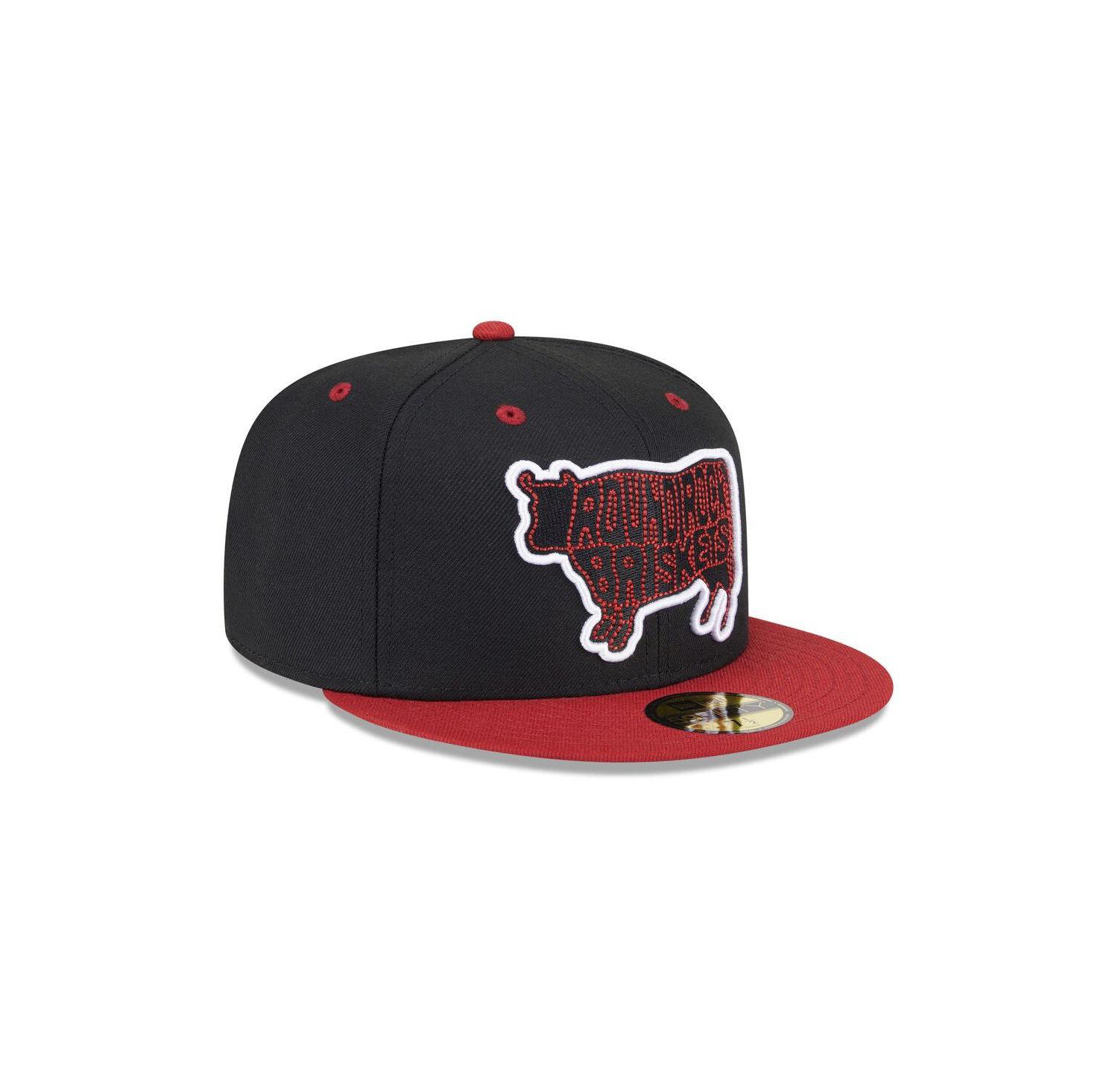 Men's Black Round Rock Express Theme Nights 59FIFTY Fitted Hat