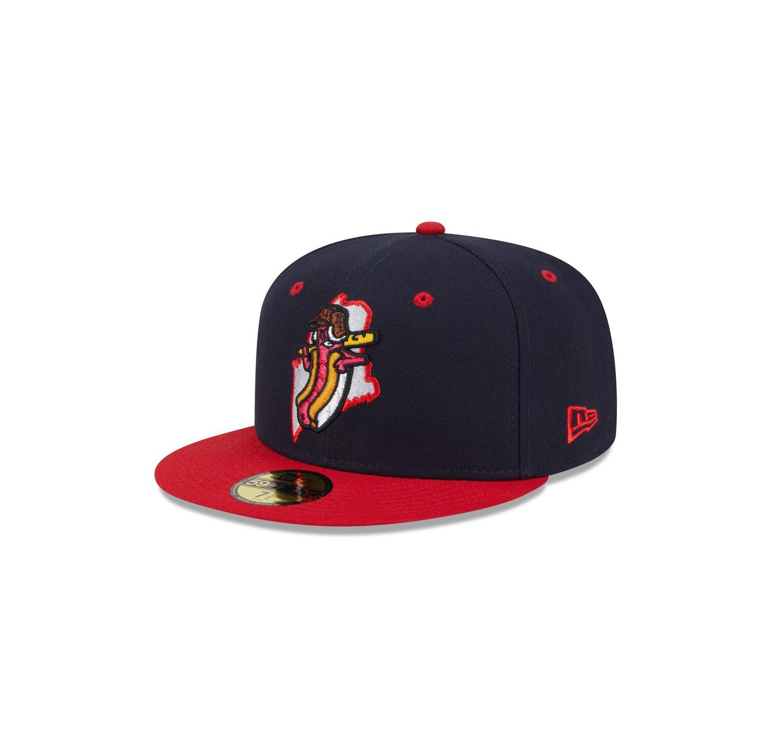 Men's Navy Portland Sea Dogs Theme Nights 59FIFTY Fitted Hat