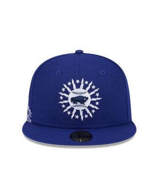 Men's Dark Blue Buffalo Bisons Theme Nights 59FIFTY Fitted Hat