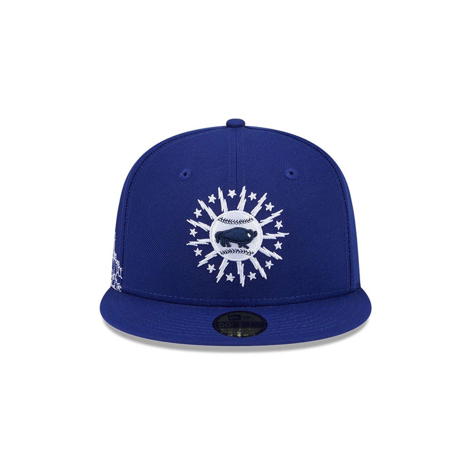 Men's Dark Blue Buffalo Bisons Theme Nights 59FIFTY Fitted Hat
