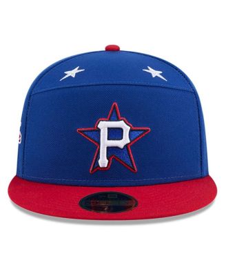 Men's Blue/Red Pittsburgh Pirates 2025 MLB All-Star Game Workout Side Patch 59FIFTY Fitted Hat