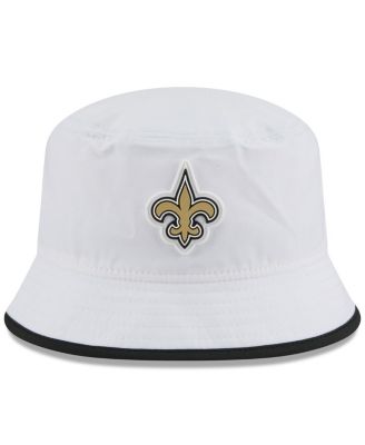 Men's White New Orleans Saints 2025 NFL Training Camp Stretch Bucket Hat