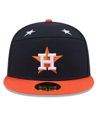 Men's Navy/Orange Houston Astros 2025 MLB All-Star Game Side Patch 59FIFTY Fitted Hat