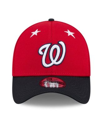 Men's Red/Navy Washington Nationals 2025 MLB All-Star Game 39THIRTY Flex Hat