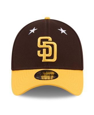 Men's Brown/Gold San Diego Padres 2025 MLB All-Star Game 39THIRTY Flex Hat