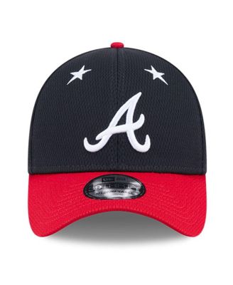 Men's Navy/Red Atlanta Braves 2025 MLB All-Star Game 39THIRTY Flex Hat