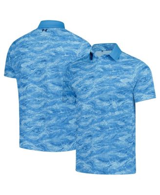 Under Armour - Men's Blue THE PLAYERS Iso-Chill Drive Camo Polo Shirt