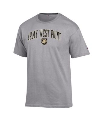 Men's&nbsp;Heather Gray Army Black Knights Arch Over Logo T-Shirt