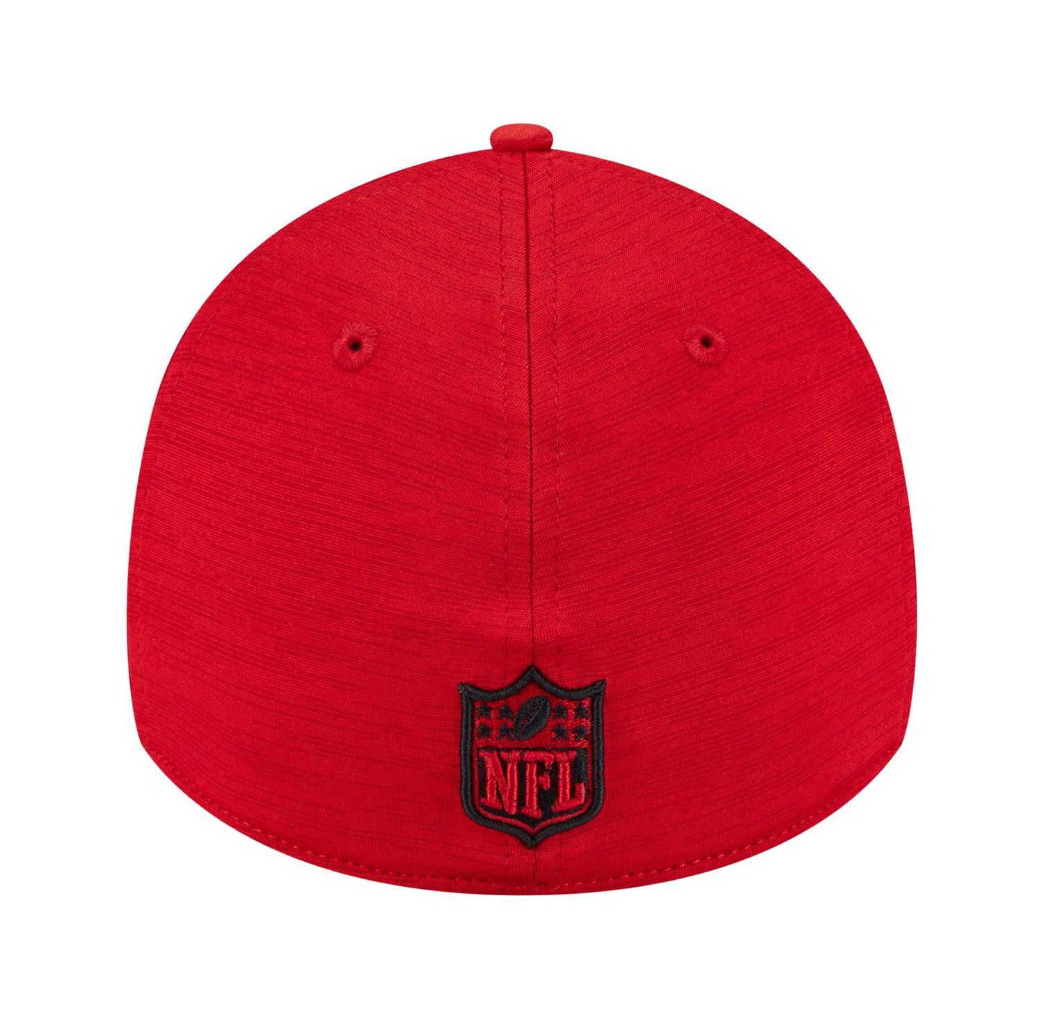 Men's Scarlet San Francisco 49ers Stripes 39THIRTY Flex Hat