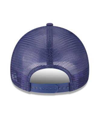 Men's Navy Tampa Bay Rays 2025 Big League Chew A-Frame 9FORTY Adjustable Trucker Hat