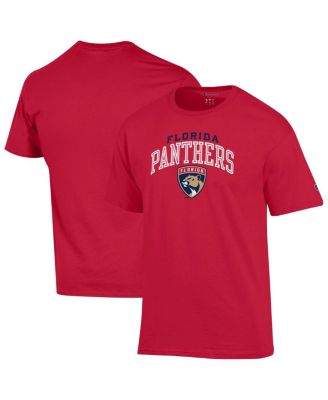 Champion - Men's Red Florida Panthers Primary Logo T-Shirt