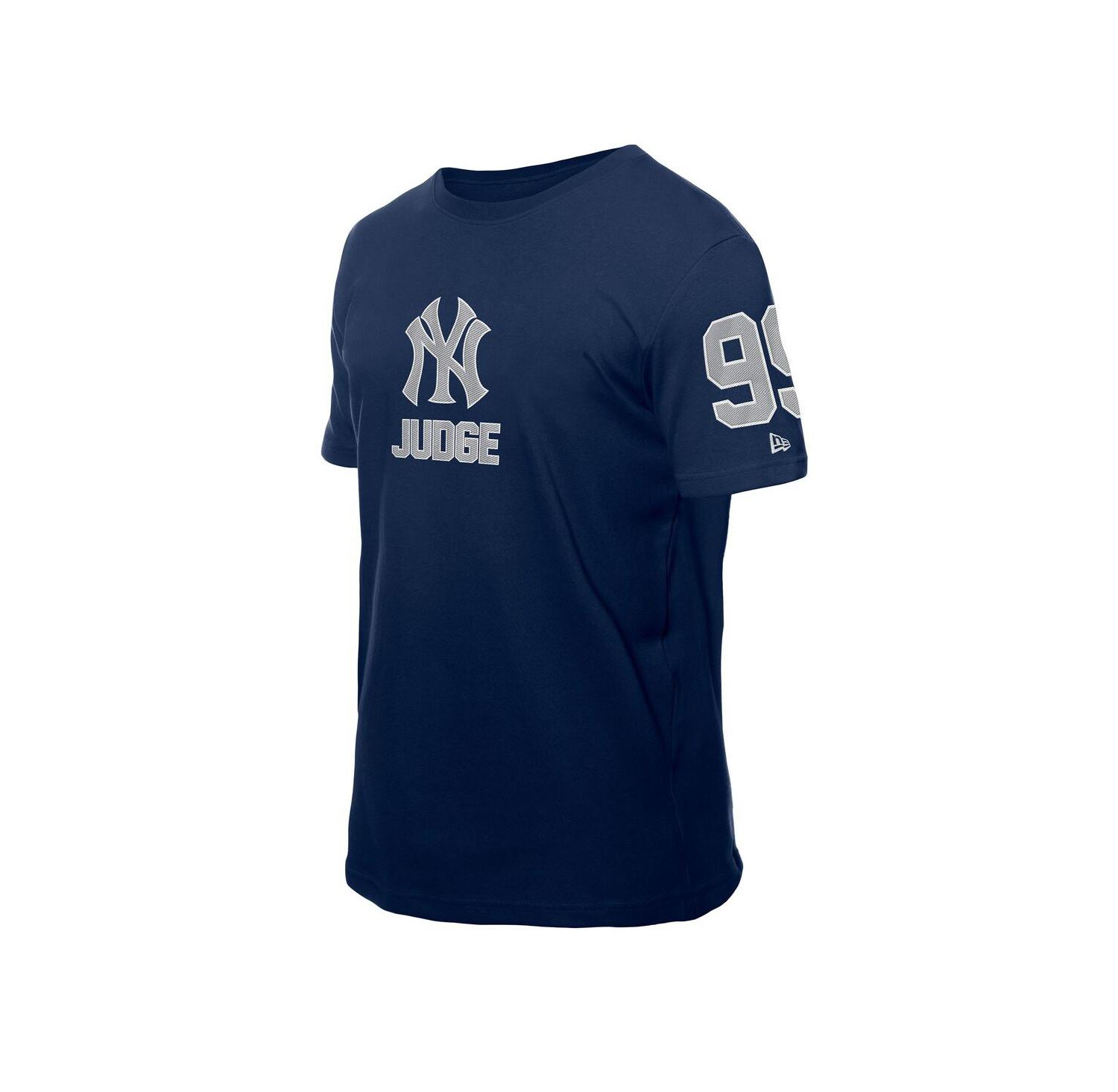 Men's Aaron Judge Navy New York Yankees Design Lab Name & Number T-Shirt