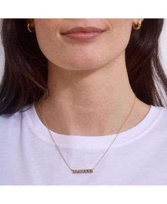 New York Yankees Delicate Enamel Necklace