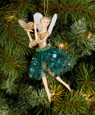 Enchanted Forest Winged Fairy Ornament, Macy's Exclusive
