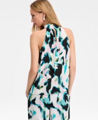 Women's Printed Halter Top, Macy's Exclusive