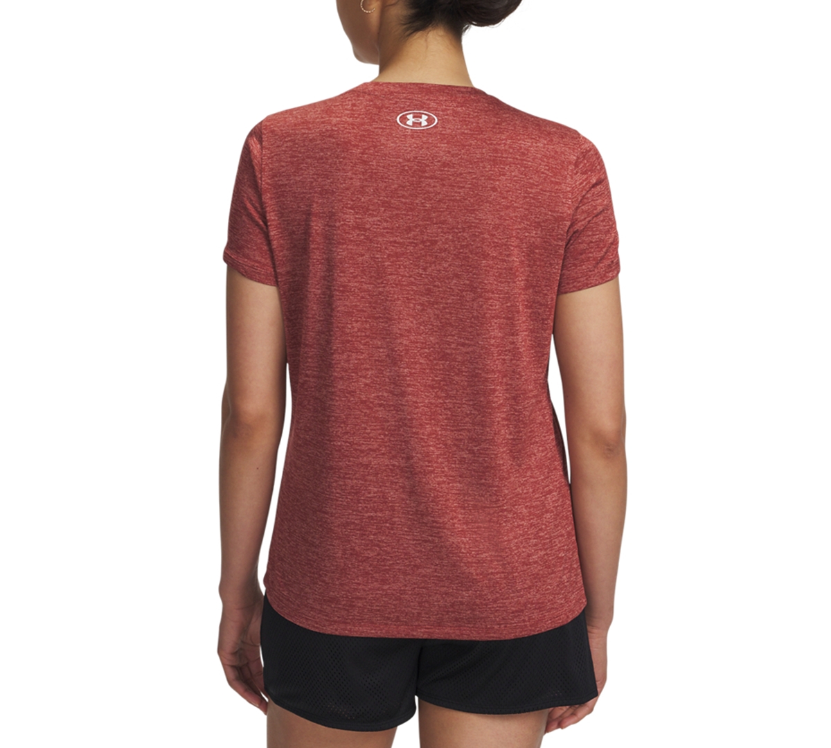 Under Armour Women's Tech Twist Short-sleeve Top In Burgundy