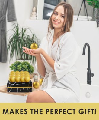 25-Pc. Lavender 24K Gold Bath Bomb Set