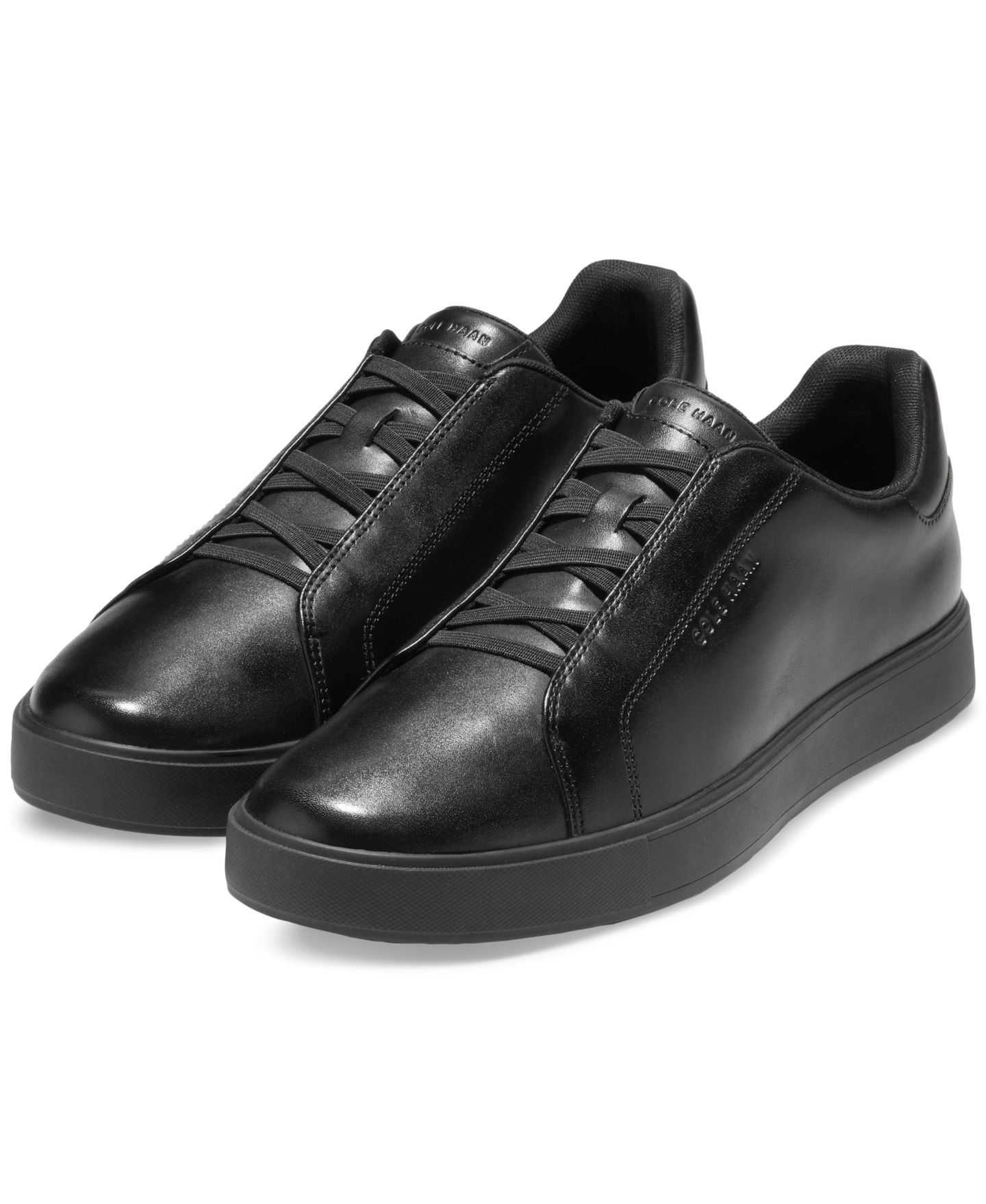 Мужские кроссовки Cole Haan GrandPrø Luxe Slip-on, цвет: Чёрный — фото 9