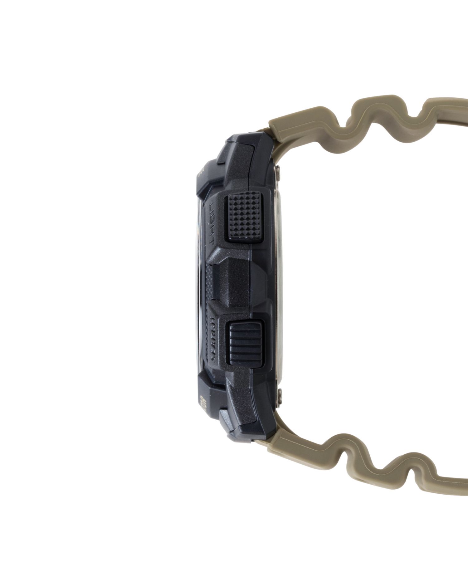 Men's Digital Tan Resin Watch, 45mm