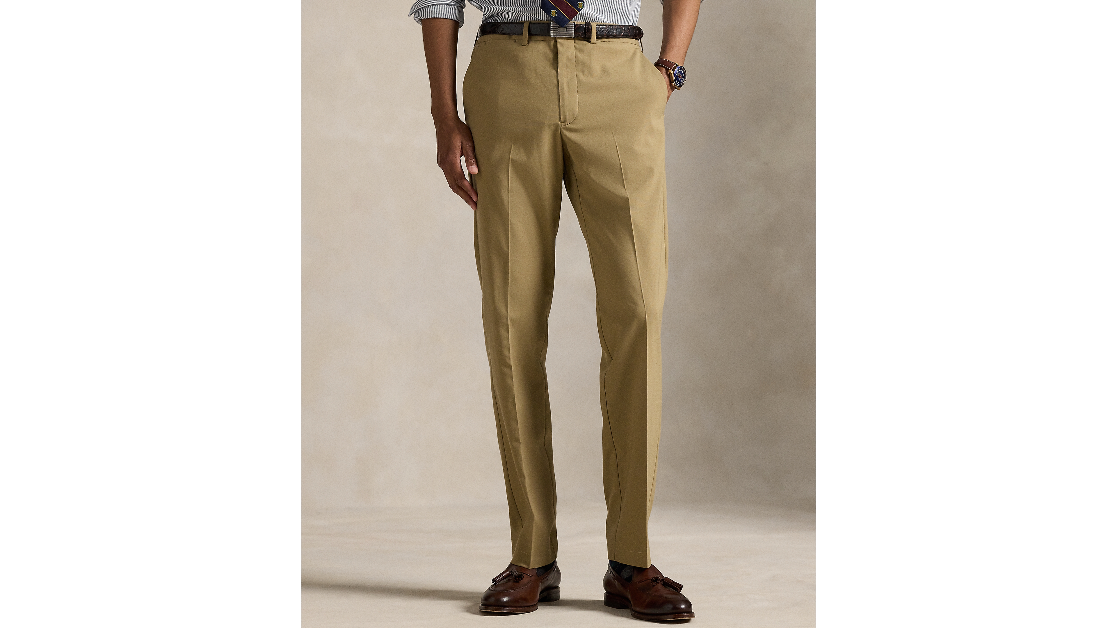 Polo Ralph Lauren Men's Manhasset Stretch Straight-Fit Pants