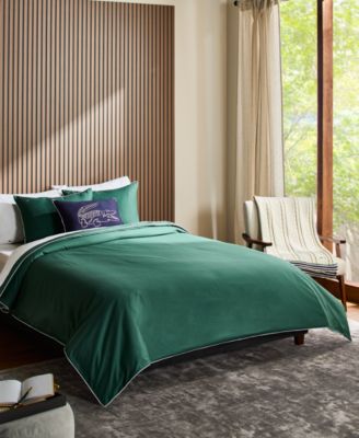 Tiebreak Cotton 3-Pc. Duvet Cover Set, King