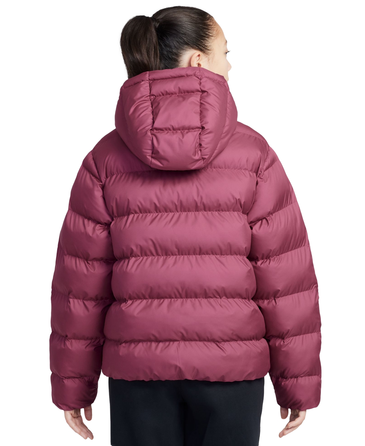 Nike Boys   Adp Puffer In Purple