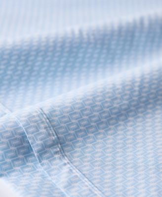 Mini Geo Logo 200-Thread Count Cotton 4-Pc. Sheet Set, King