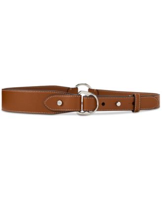 Lauren Ralph Lauren - Equestrian D-Ring Leather Belt